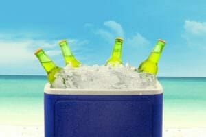 Food trays for igloo coolers